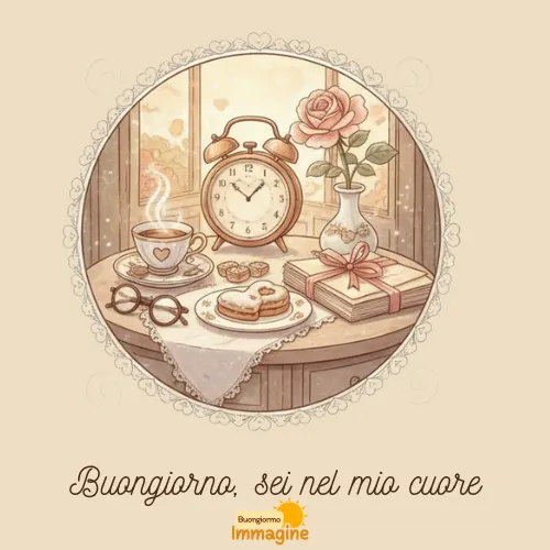 Immagini Buongiorno Gratis per Iniziare la Giornata con un Sorriso 33 Buongiorno, sei nel mio cuore