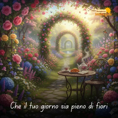 Immagini Buongiorno Gratis per Iniziare la Giornata con un Sorriso 40 Che il tuo giorno sia pieno di fiori