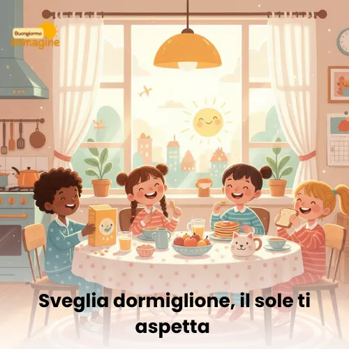 Immagini Buongiorno Gratis per Iniziare la Giornata con un Sorriso 23 Immagini Nuove Spiritoso Buongiorno Bambini Divertent