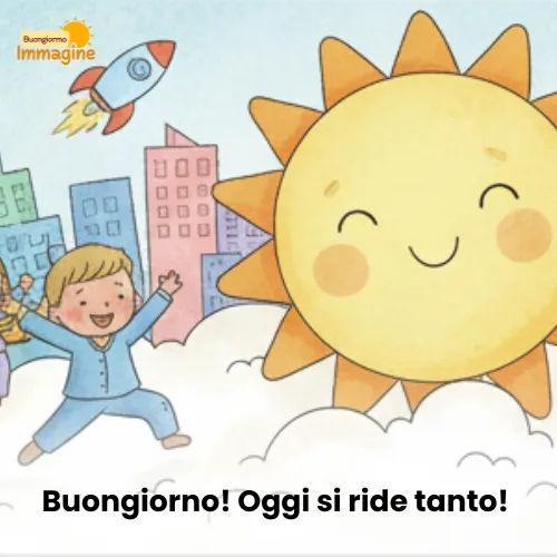 Immagini Buongiorno Gratis per Iniziare la Giornata con un Sorriso 22 Immagini Nuove Spiritoso Buongiorno Bambini Divertenti