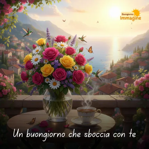 Immagini Buongiorno Gratis per Iniziare la Giornata con un Sorriso 44 Un buongiorno che sboccia con te