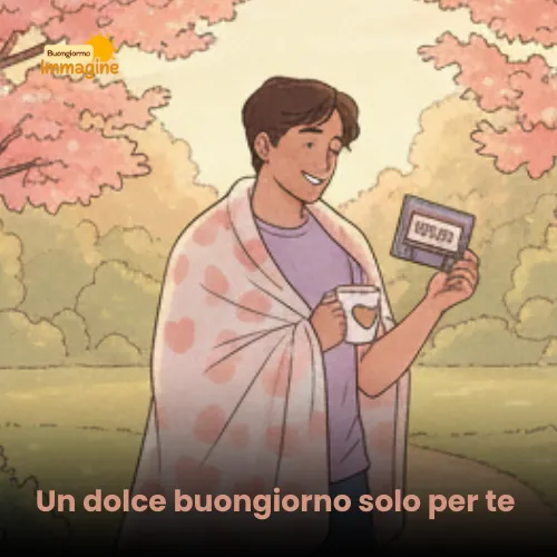 Immagini Buongiorno Gratis per Iniziare la Giornata con un Sorriso 20 Un dolce buongiorno solo per te