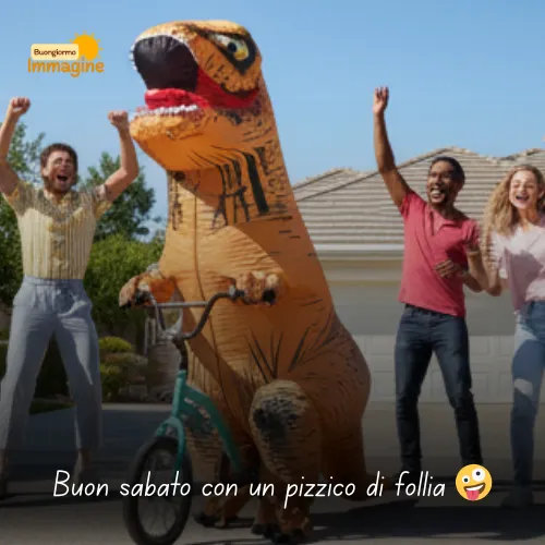 Immagini Buongiorno Gratis per Iniziare la Giornata con un Sorriso 104 Buon sabato con un pizzico di follia 🤪