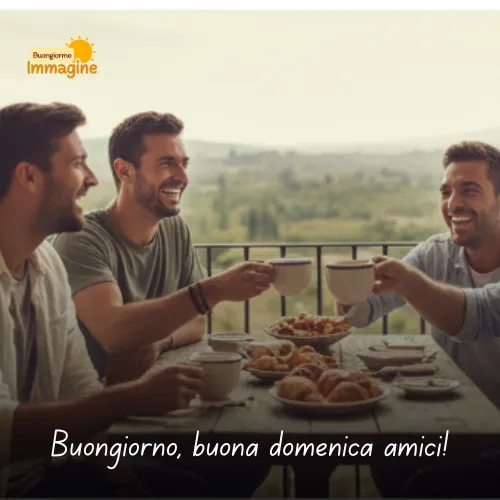 Buongiorno buona domenica amici