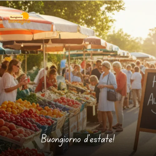 Immagini Buongiorno Gratis per Iniziare la Giornata con un Sorriso 226 Buongiorno d’estate!