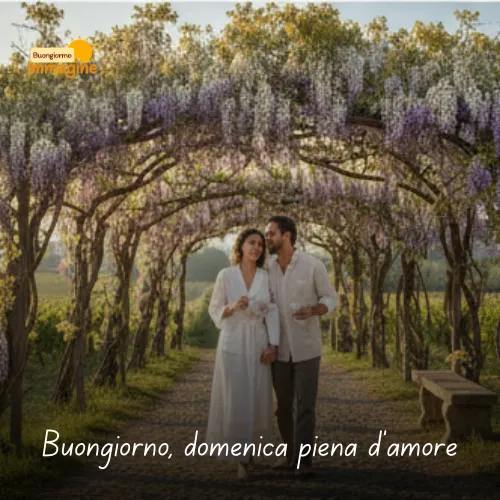 Buongiorno domenica piena damore