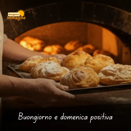 Buongiorno e domenica positiva