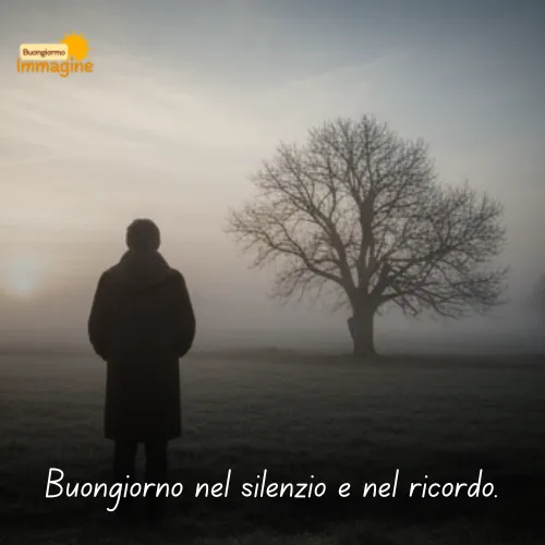 Immagini Buongiorno Gratis per Iniziare la Giornata con un Sorriso 158 Buongiorno nel silenzio e nel ricordo