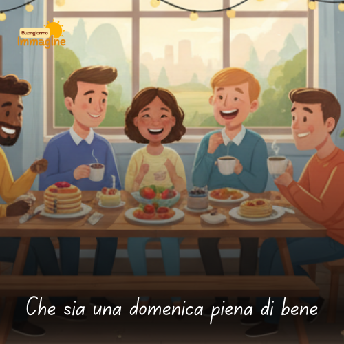 Immagini Buongiorno Gratis per Iniziare la Giornata con un Sorriso 113 Che sia una domenica piena di bene