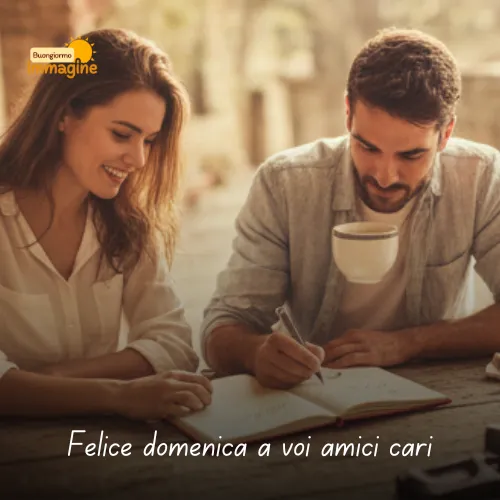 Felice domenica a voi amici cari