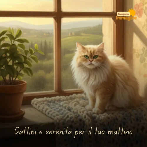 Immagini Buongiorno Gratis per Iniziare la Giornata con un Sorriso 53 Gattini e serenità per il tuo mattino