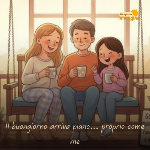 Immagini Buongiorno Gratis per Iniziare la Giornata con un Sorriso 58 Il buongiorno arriva piano… proprio come me