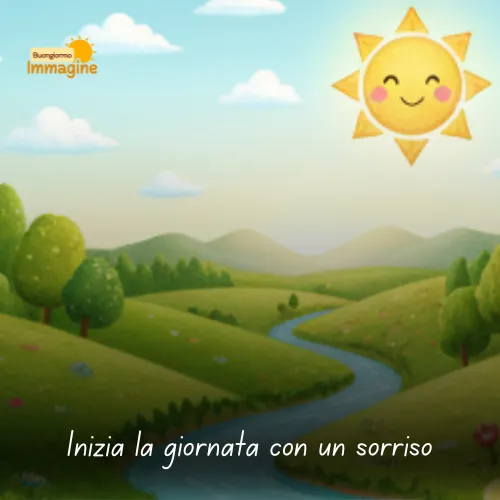 Immagini Buongiorno Gratis per Iniziare la Giornata con un Sorriso 184 Inizia la giornata con un sorriso