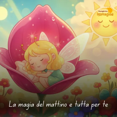 Immagini Buongiorno Gratis per Iniziare la Giornata con un Sorriso 143 La magia del mattino è tutta per te