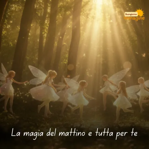 Immagini Buongiorno Gratis per Iniziare la Giornata con un Sorriso 144 La magia del mattino è tutta per