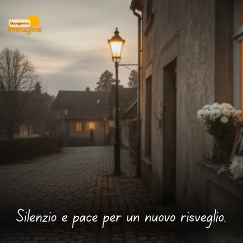 Immagini Buongiorno Gratis per Iniziare la Giornata con un Sorriso 162 Silenzio e pace per un nuovo risveglio