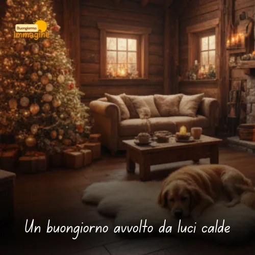 Immagini Buongiorno Gratis per Iniziare la Giornata con un Sorriso 174 Un buongiorno avvolto da luci calde