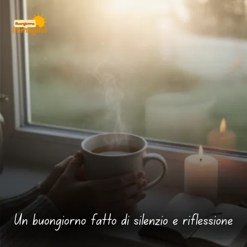 Immagini Buongiorno Gratis per Iniziare la Giornata con un Sorriso 103 Un buongiorno fatto di silenzio e riflessione