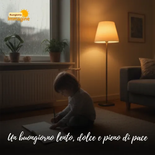 Immagini Buongiorno Gratis per Iniziare la Giornata con un Sorriso 73 Un buongiorno lento, dolce e pieno di pace