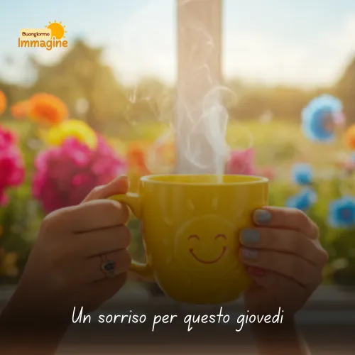 Immagini Buongiorno Gratis per Iniziare la Giornata con un Sorriso 97 Un sorriso per questo giovedì