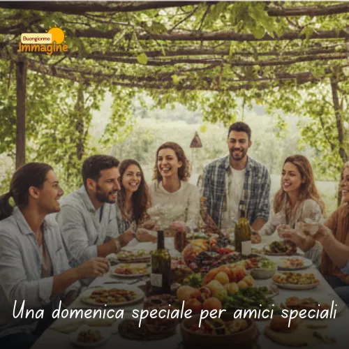 Una domenica speciale per amici speciali