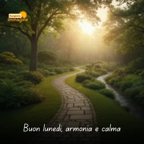 Immagini Buongiorno Buon Lunedì per Iniziare con Positività 13 Buon lunedì, armonia e calma
