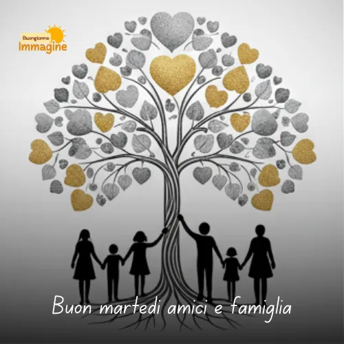 Buongiorno Buon Martedì: Immagini da Condividere con il Sorriso 37 Buon martedì amici e famiglia