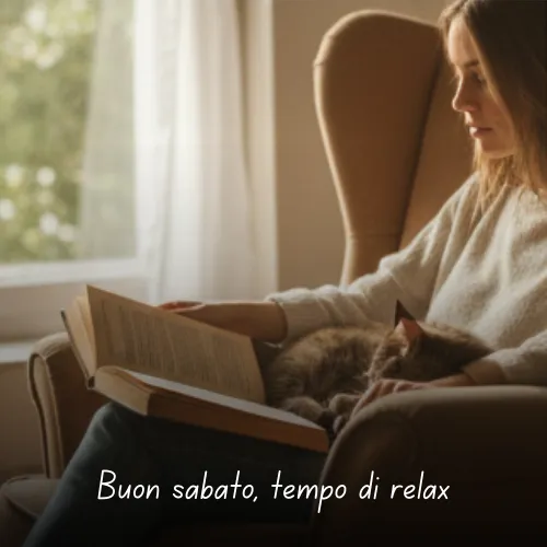 Buongiorno Buon Sabato e Buon Fine Settimana Immagini da Condividere 45 Buon sabato, tempo di relax