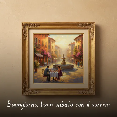 Buongiorno Buon Sabato e Buon Fine Settimana Immagini da Condividere 3 Buongiorno, buon sabato con il sorriso