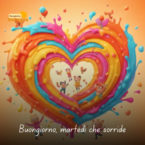 Buongiorno Buon Martedì: Immagini da Condividere con il Sorriso 41 Buongiorno, martedì che sorride