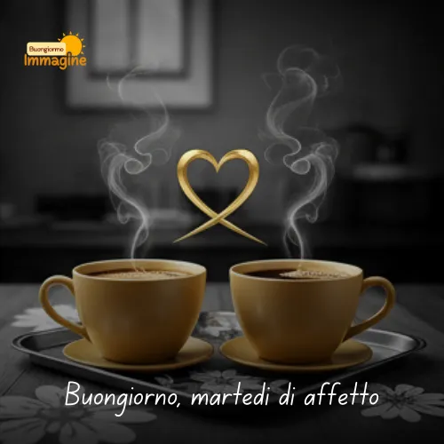 Buongiorno Buon Martedì: Immagini da Condividere con il Sorriso 33 Buongiorno, martedì di affetto