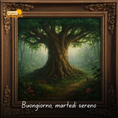Buongiorno Buon Martedì: Immagini da Condividere con il Sorriso 4 Buongiorno, martedì sereno