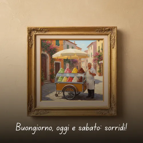 Buongiorno Buon Sabato e Buon Fine Settimana Immagini da Condividere 5 Buongiorno, oggi è sabato_ sorridi!