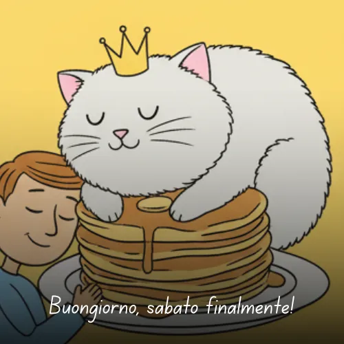 Buongiorno Buon Sabato e Buon Fine Settimana Immagini da Condividere 68 Buongiorno, sabato finalmente!