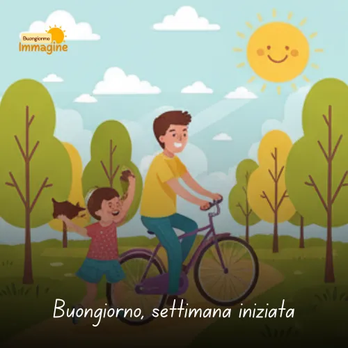 Immagini Buongiorno Buon Lunedì per Iniziare con Positività 29 Buongiorno, settimana iniziata