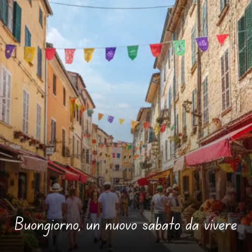 Buongiorno Buon Sabato e Buon Fine Settimana Immagini da Condividere 25 Buongiorno, un nuovo sabato da vivere