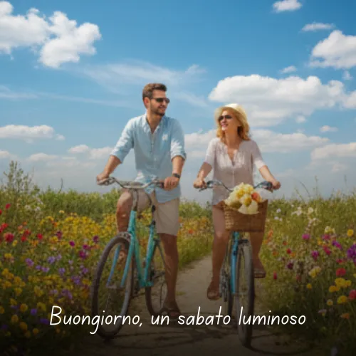 Buongiorno Buon Sabato e Buon Fine Settimana Immagini da Condividere 24 Buongiorno, un sabato luminoso