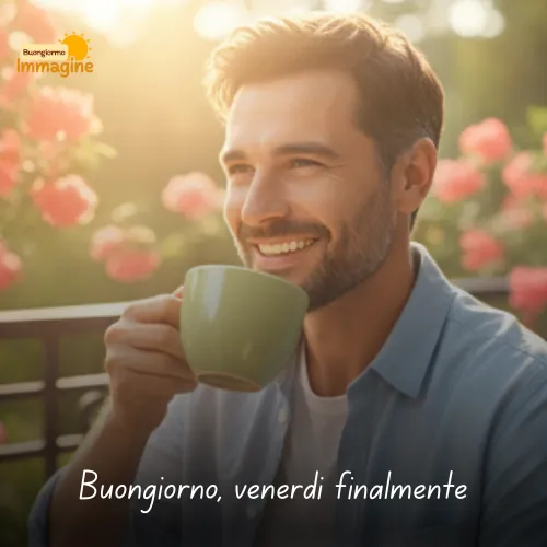Buongiorno Buon Venerdì Immagini Nuove da Condividere con Gioia 3 Buongiorno, venerdì finalmente