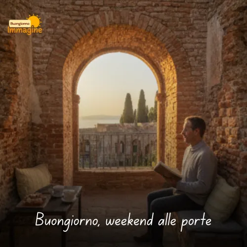 Buongiorno Buon Venerdì Immagini Nuove da Condividere con Gioia 34 Buongiorno, weekend alle porte