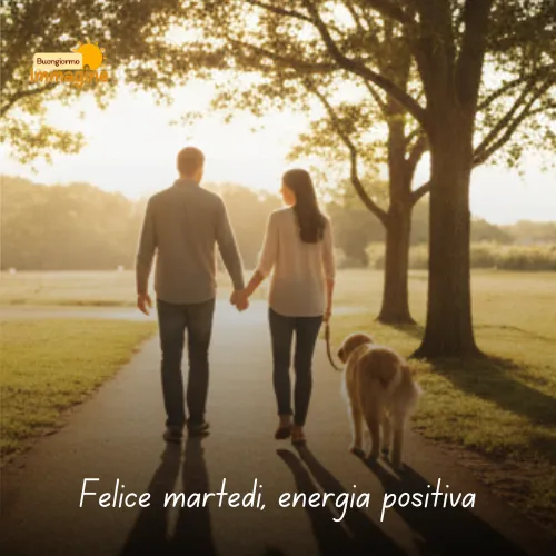 Buongiorno Buon Martedì: Immagini da Condividere con il Sorriso 15 Felice martedì, energia positiva