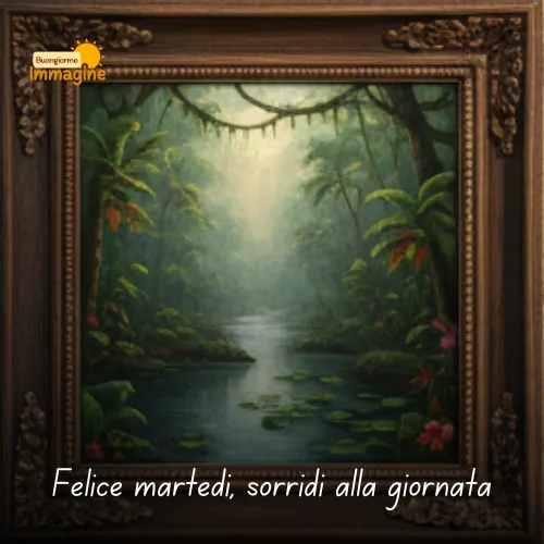 Buongiorno Buon Martedì: Immagini da Condividere con il Sorriso 2 Felice martedì, sorridi alla giornata