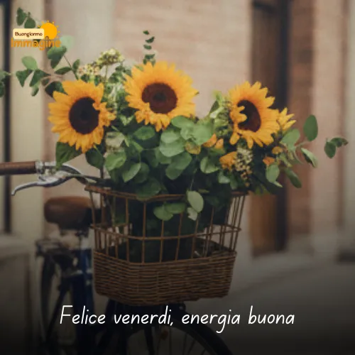 Buongiorno Buon Venerdì Immagini Nuove da Condividere con Gioia 22 Felice venerdì, energia buona