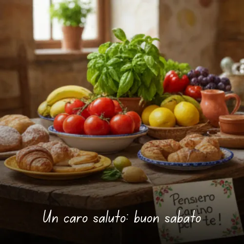 Buongiorno Buon Sabato e Buon Fine Settimana Immagini da Condividere 47 Un caro saluto_ buon sabato