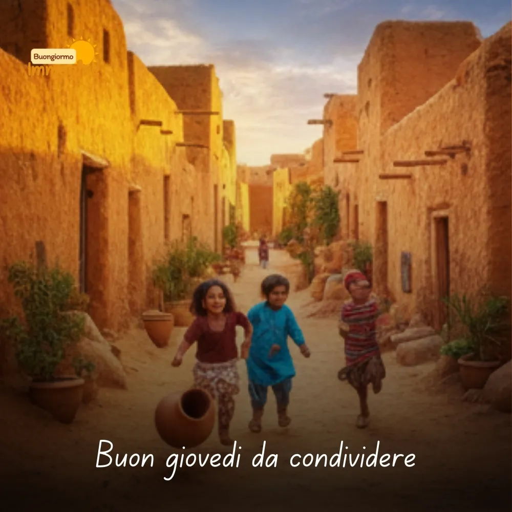 Buon gioved&igrave; da condividere