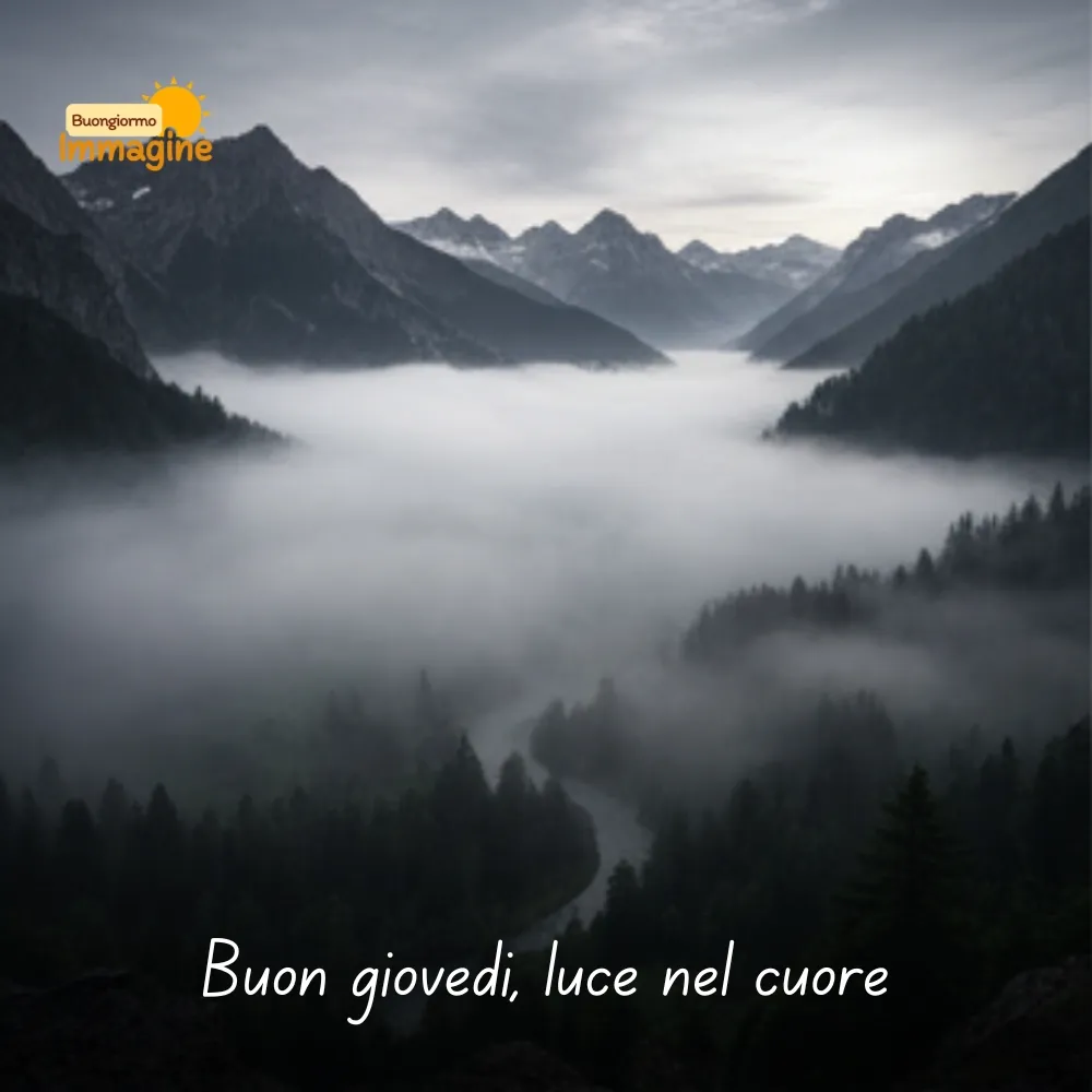 Buon gioved&igrave;, luce nel cuore