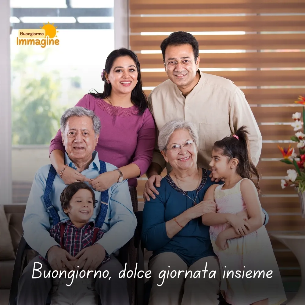 Buongiorno, dolce giornata insieme