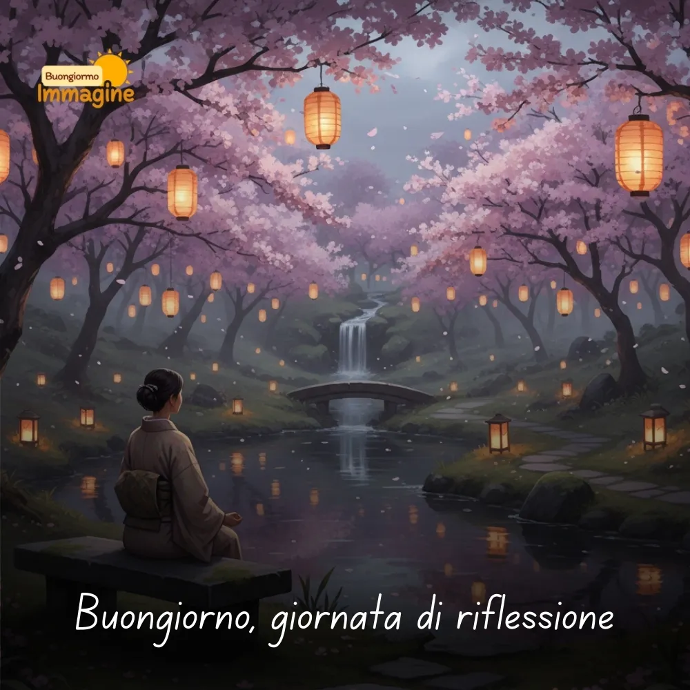 Buongiorno, giornata di riflessione