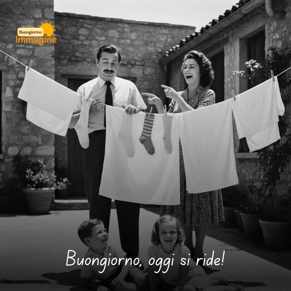 Buongiorno, oggi si ride!