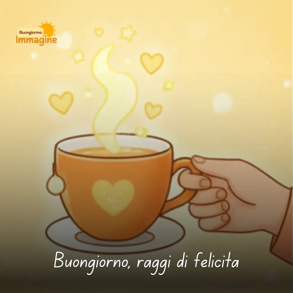Buongiorno, raggi di felicit&agrave; (