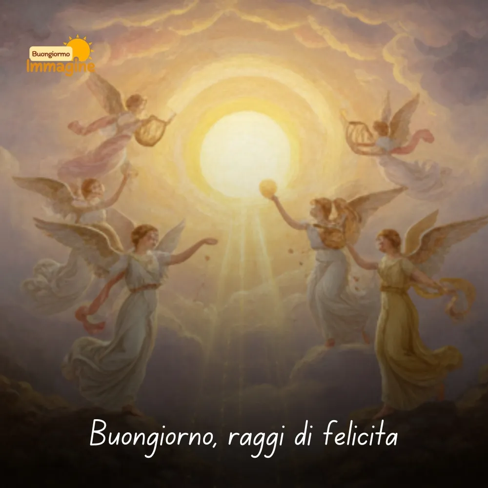 Buongiorno, raggi di felicit&agrave;